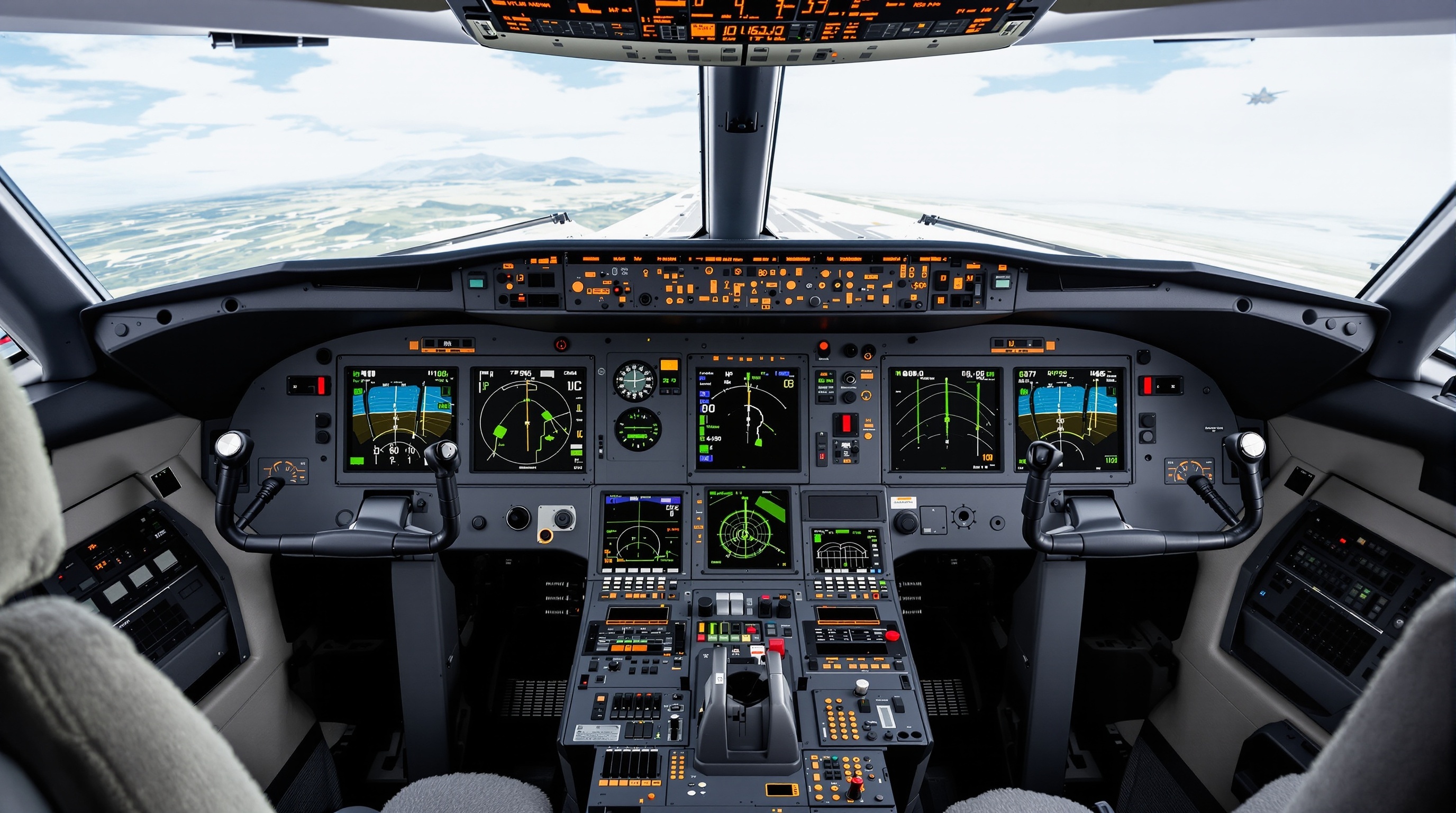 Aircraft Cockpit Panel